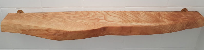 Live Edge Timber Shelf